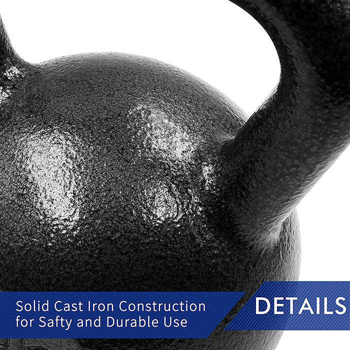 Ironman Pro 24kg Cast Iron Kettlebell