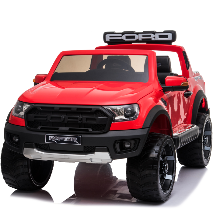 Kids Electric Ride On Ford Ranger Raptor Red