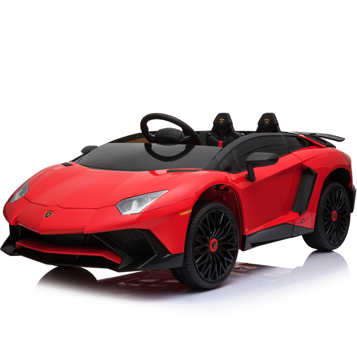 Kids Ride On Lamborghini Aventador Opening Doors Red - Image 2