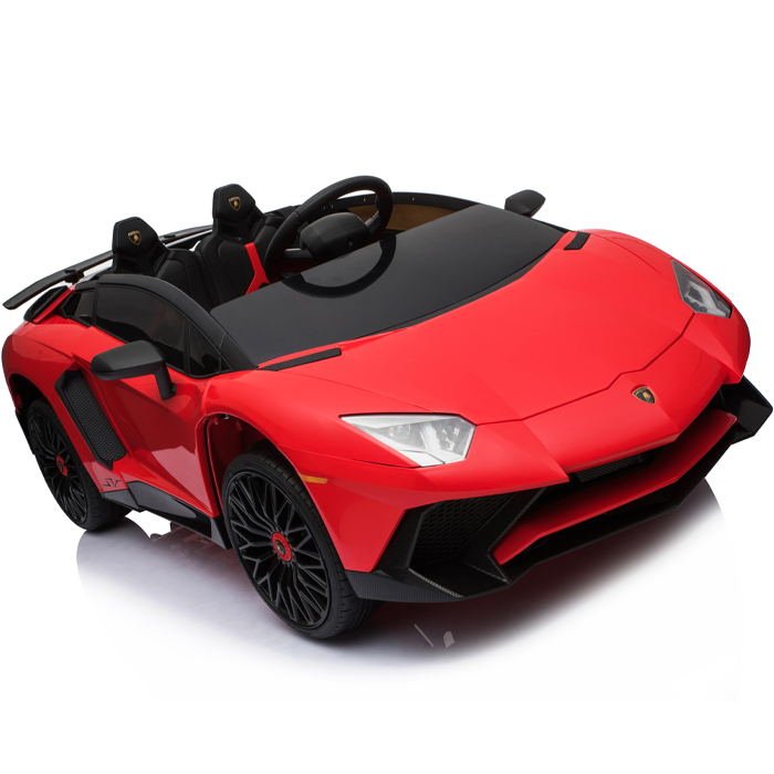 Kids Ride On Lamborghini Aventador Opening Doors Red - Image 5