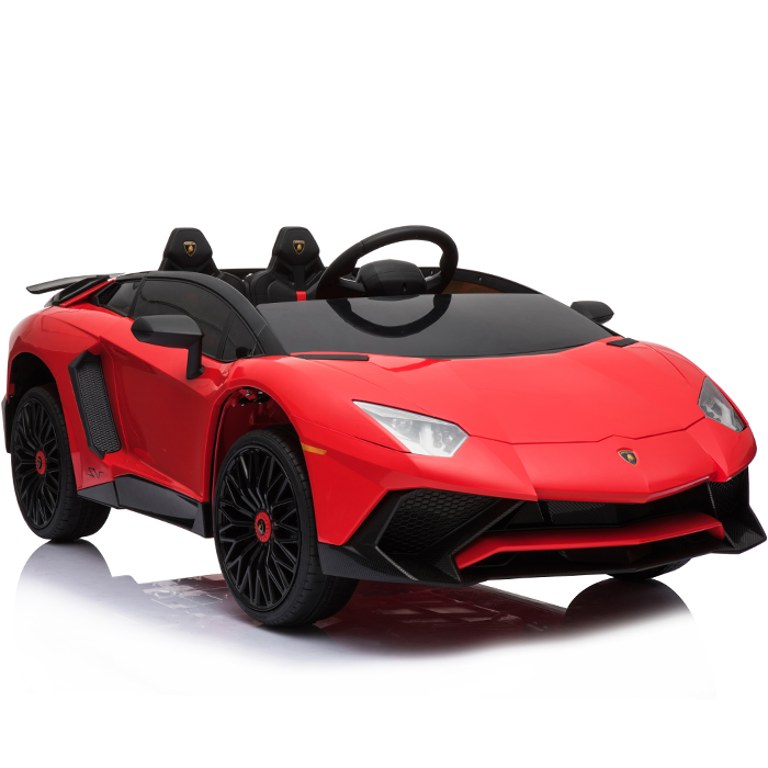 Kids Ride On Lamborghini Aventador Opening Doors Red - Image 6