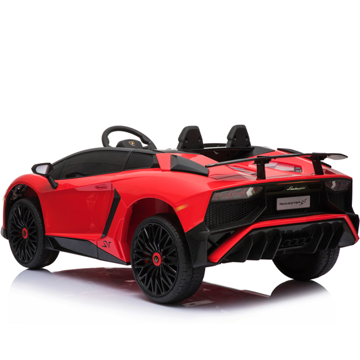 Kids Ride On Lamborghini Aventador Opening Doors Red - Image 7