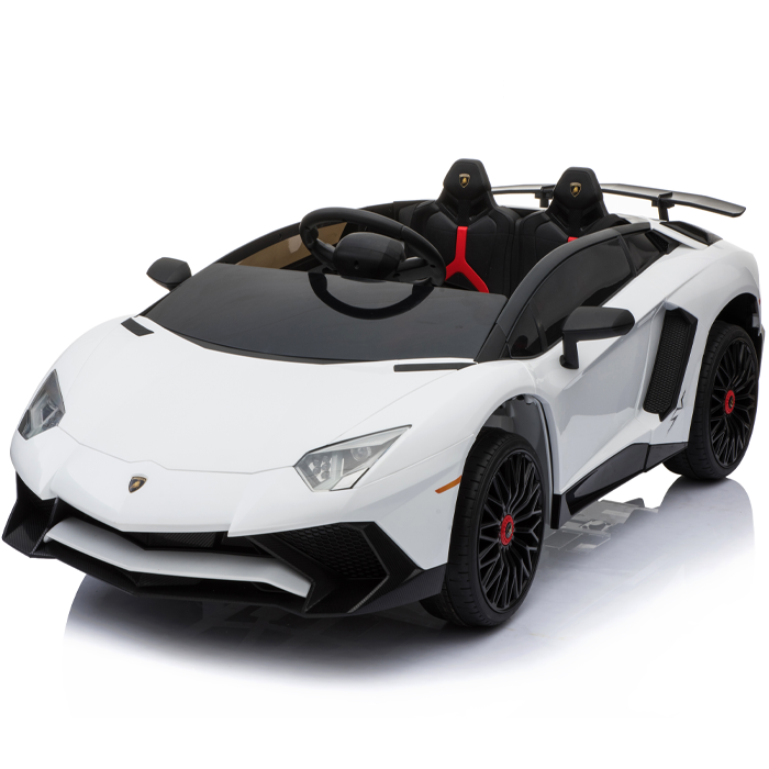 Kids Ride On Lamborghini Aventador Opening Doors White