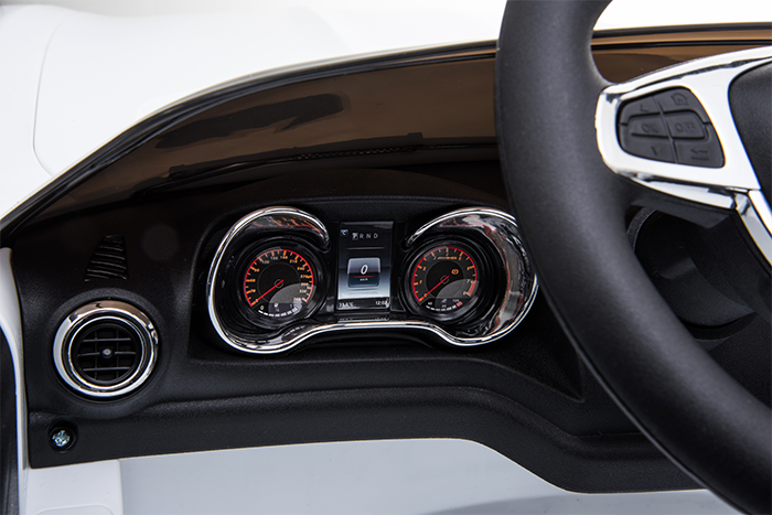 Kids Electric Car Mercedes AMG GT 12v Twin Seat - White - Image 13