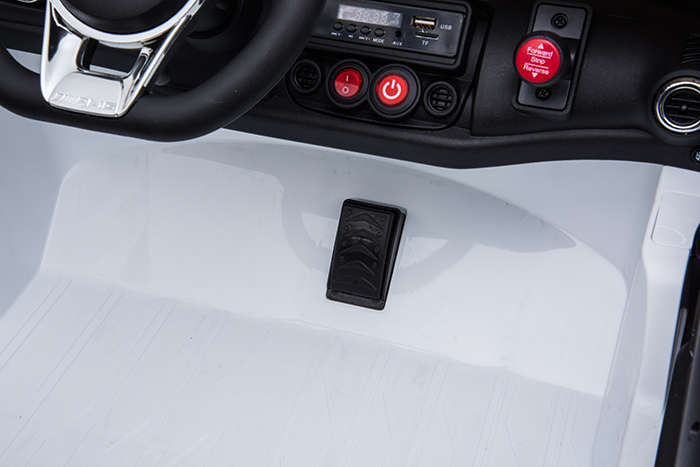 Kids Electric Car Mercedes AMG GT 12v Twin Seat - White - Image 25