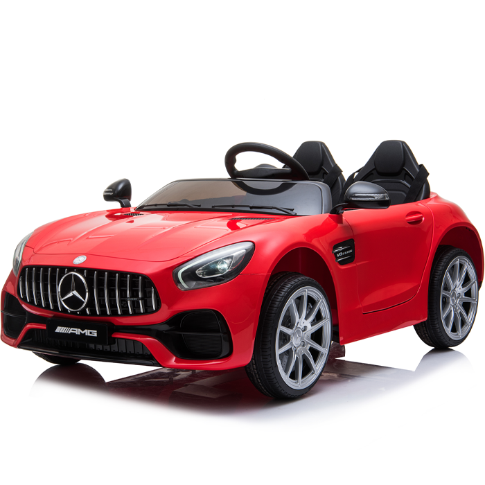 Kids Electric Car Mercedes AMG GT 12v Twin Seat - Red - Image 4
