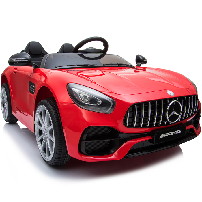 Kids Electric Car Mercedes AMG GT 12v Twin Seat - Red - Image 7