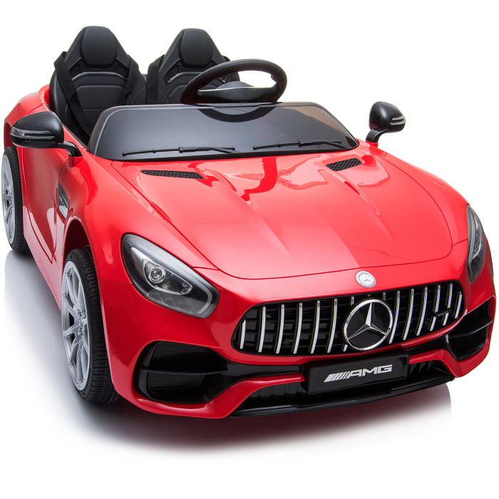 Kids Electric Car Mercedes AMG GT 12v Twin Seat - Red - Image 5