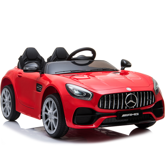 Kids Electric Car Mercedes AMG GT 12v Twin Seat - Red - Image 9