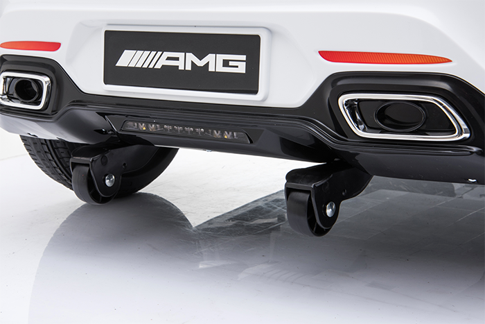 Kids Electric Car Mercedes AMG GT 12v Twin Seat - White - Image 30