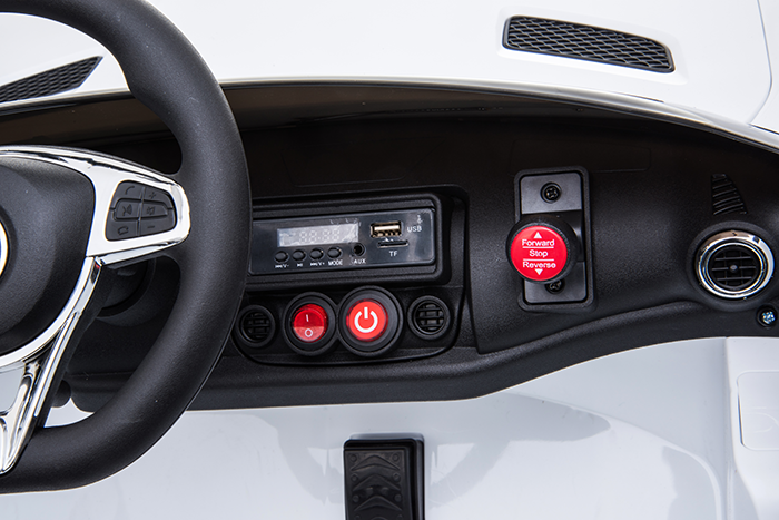 Kids Electric Car Mercedes AMG GT 12v Twin Seat - White - Image 35