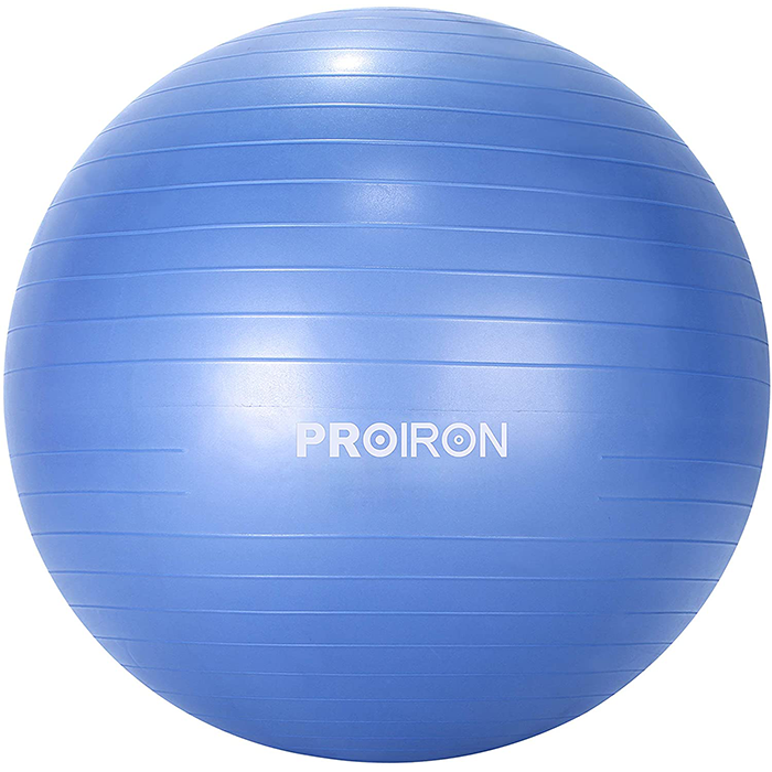 PROIRON 75cm Anti-Burst Blue Swiss Yoga Exercise Ball