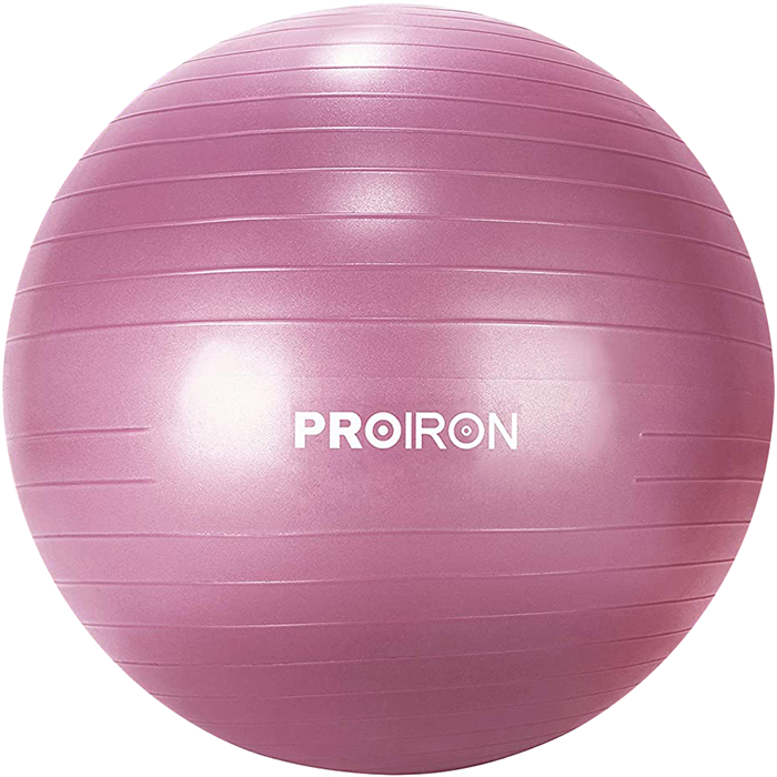 PROIRON 75cm Anti-Burst Red Swiss Yoga Exercise Ball