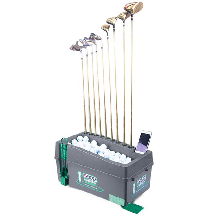 Hillman PGM 3m Heavy Duty Golf Practice Cage And Ball Dispenser Package