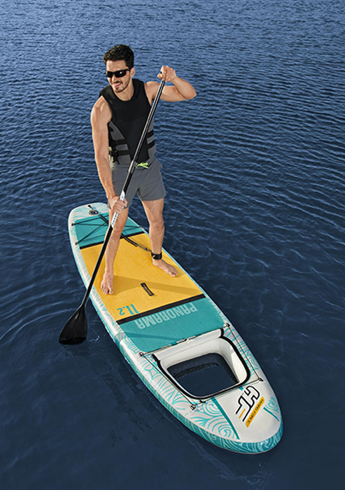 Bestway 11ft 2" Hydro-Force Panorama Inflatable Paddle Board SUP Set