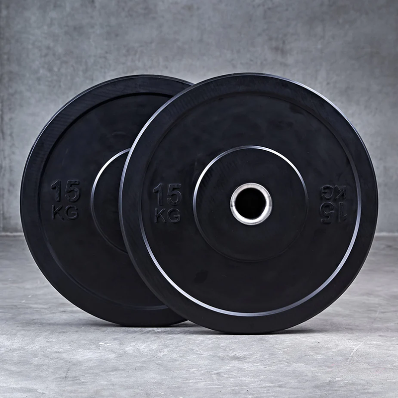 Ironman 100kg Olympic Bumper Weight Set with 72" Olympic Weight Bar
