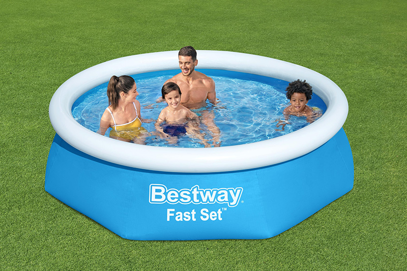 BestWay 8ft x 24inch Fast Set™ Above Ground Swimming Pool With Filter