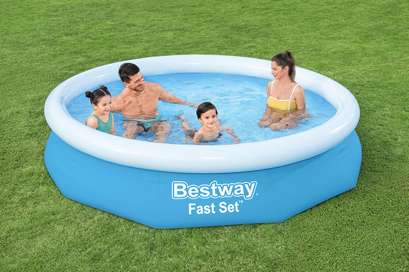BestWay 10ft x 26inch Fast Set™ Above Ground Swimming Pool With Filter