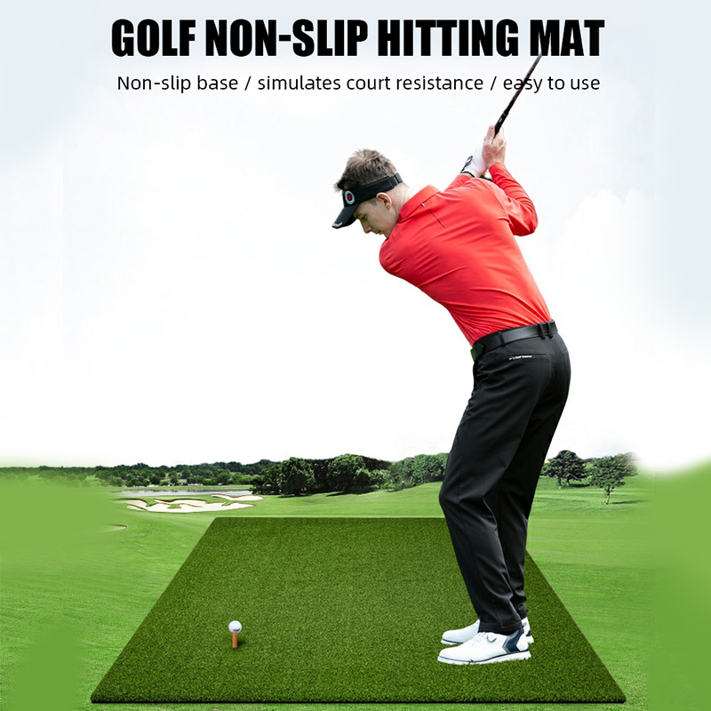 Hillman PGM 3m Heavy Duty Golf Practice Cage and Large Deluxe Practice Mat Package