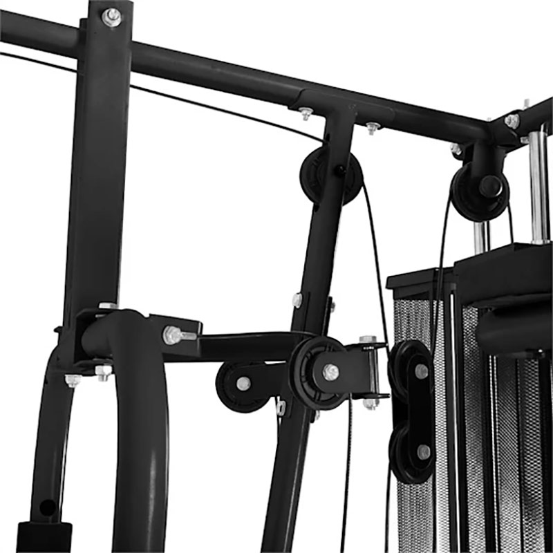 IronMan Klarfit Ultimate 5000 - 3 Station Home Multi Gym Black