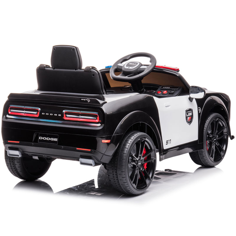 Kids Electric Ride On 12V Dodge Challenger Ride on Police Car