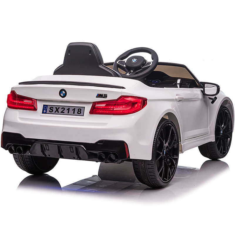 Kids Electric Ride On 12V BMW M5 Convertible White