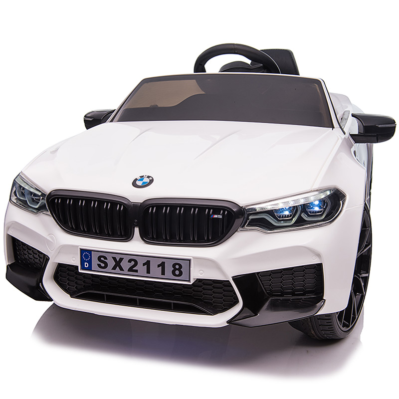 Kids Electric Ride On 12V BMW M5 Convertible White