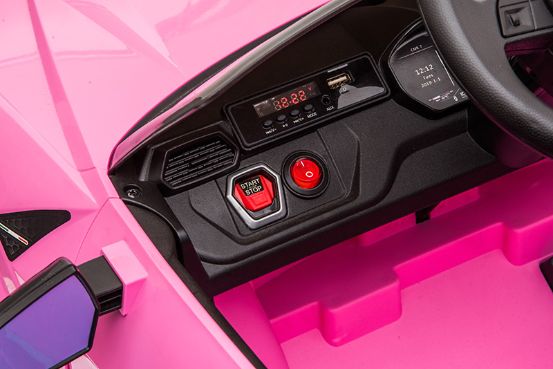 Kids Electric Ride On Car 12V Lamborghini Urus Pink