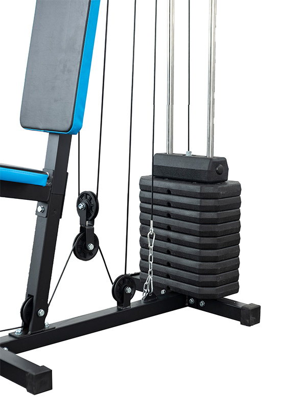 BodyTrain HG-420 Single Station Home Multi Gym with 45kg Weight Stack