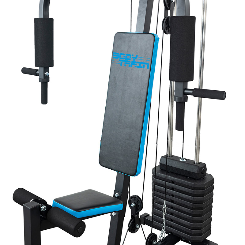 BodyTrain HG-420 Single Station Home Multi Gym with 45kg Weight Stack