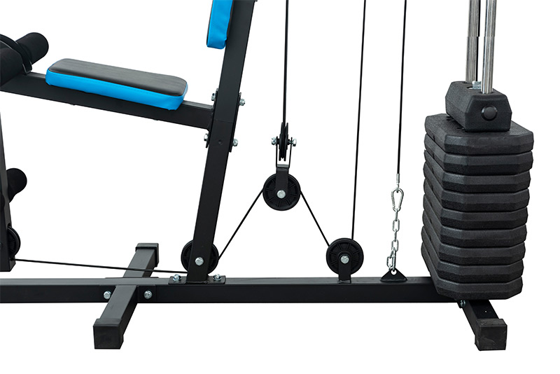 BodyTrain HG-420 Single Station Home Multi Gym with 45kg Weight Stack