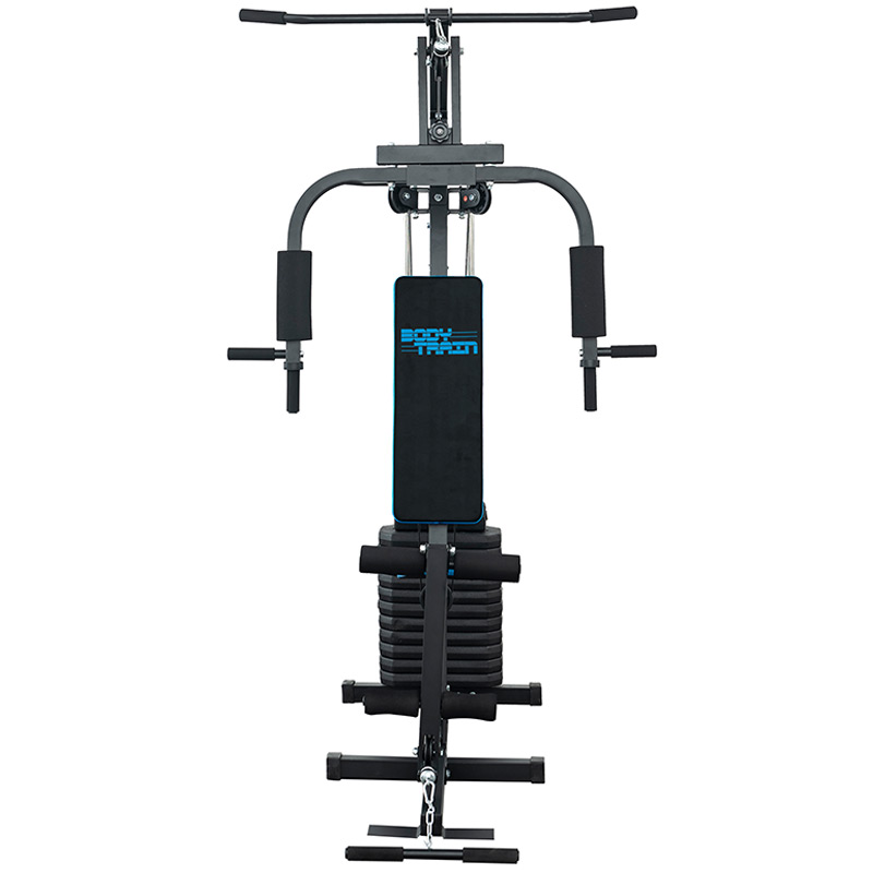 BodyTrain HG-420 Single Station Home Multi Gym with 45kg Weight Stack