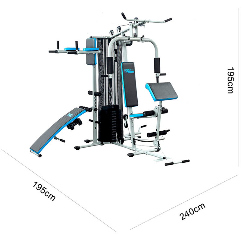 BodyTrain HG470 - 3 Station Home Multi Gym