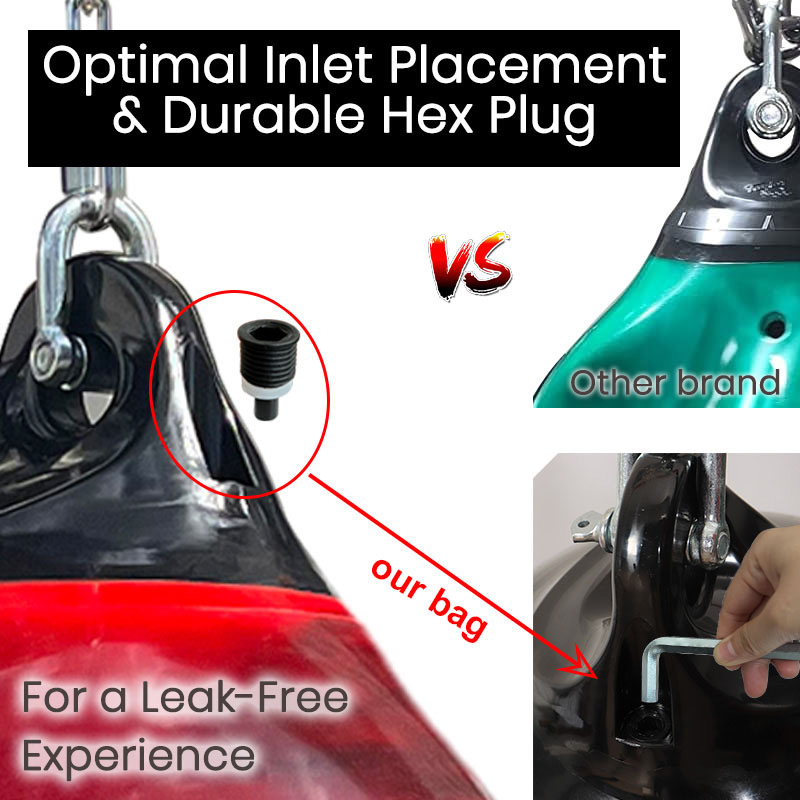 Ironman Ultimate Aqua Punching Bag Red