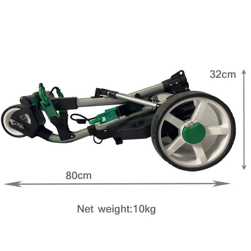 Hillman 36 Hole Lithium Electric Golf Trolley Green - Image 4