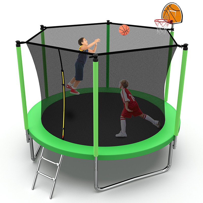 8ft Trampoline and Safety Enclosure