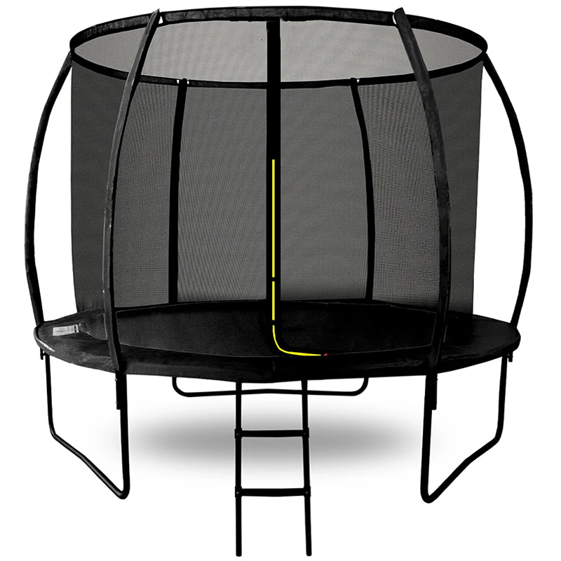 Amigo 8ft Powder Coated Trampoline with Enclosure Free Shoe Tidy & Ladder