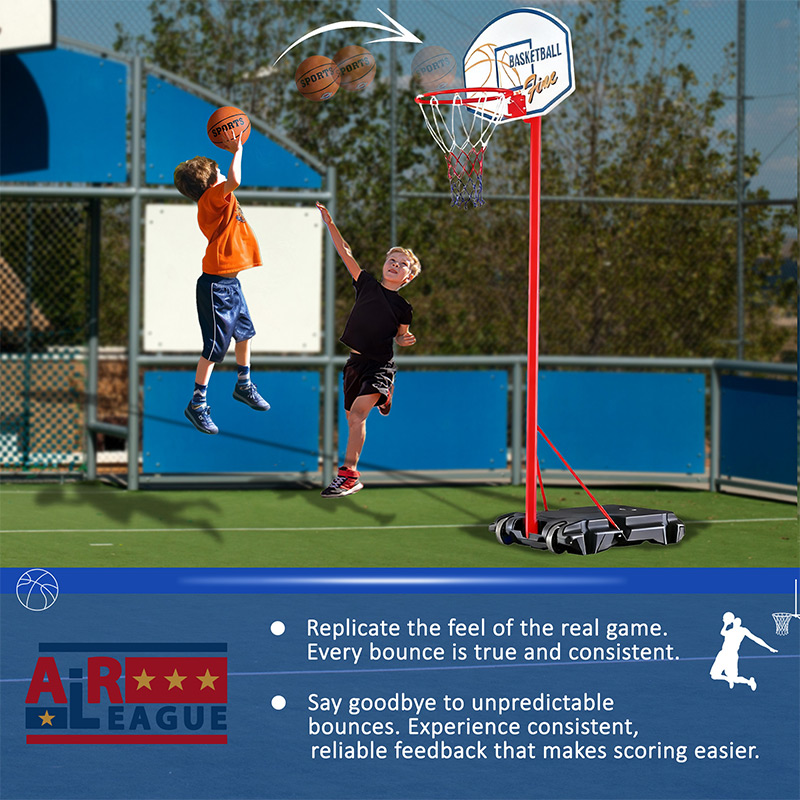 Air League HB09 Youth Portable Adjustable Basketball Stand