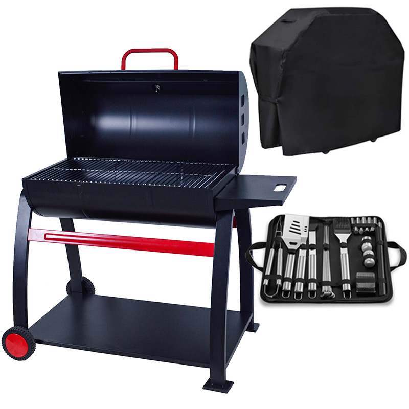 Emberman Large Barrel Charcoal Barbecue