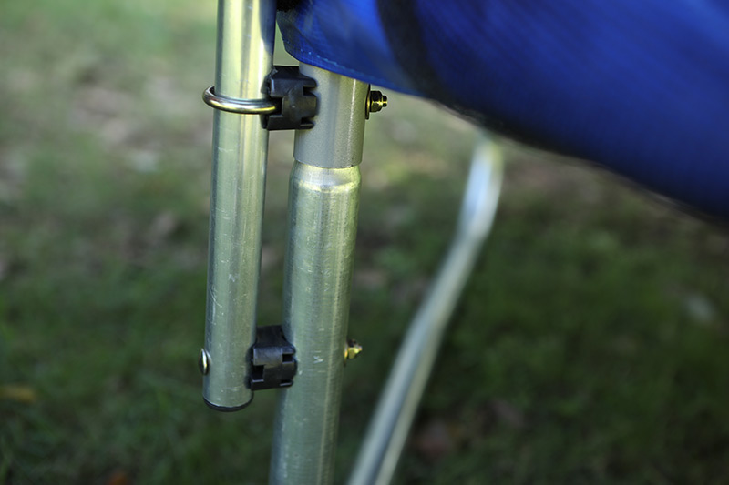 6ft Trampoline & Safety Enclosure Free Shoe Tidy & Ladder – Green