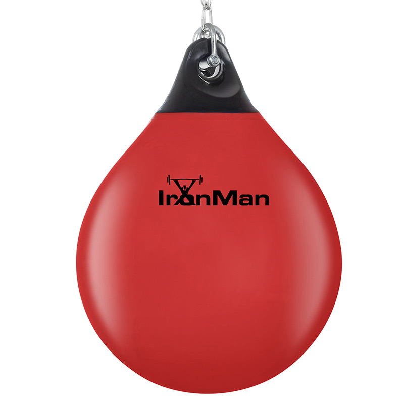 Ironman 18” Aqua Punching Bag Red