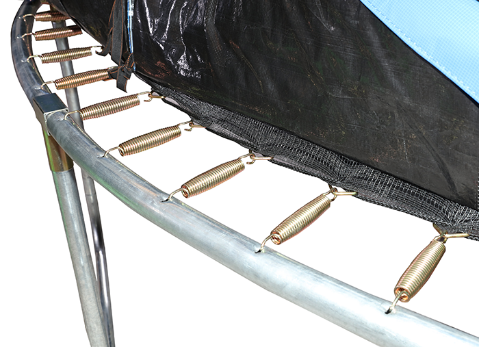 14ft Trampoline with Enclosure and Basketball Hoop