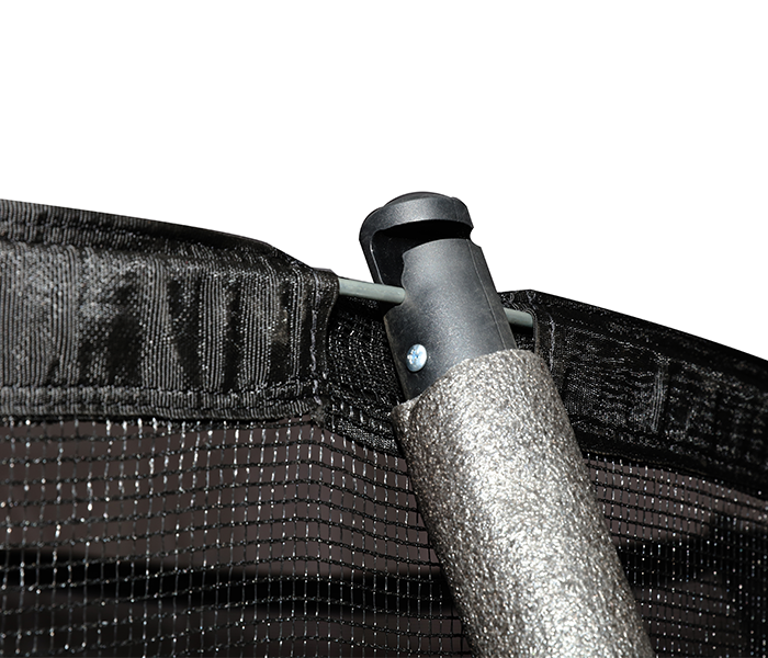 14ft Trampoline with Enclosure and Basketball Hoop